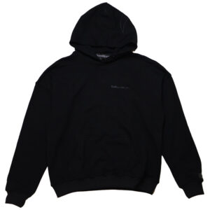 Relaxed Crescent Hoodie 001 Black